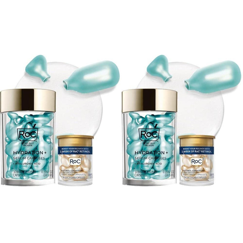 RoC Hydration+ Serum Stick, fórmula hidratante con ácido hialurónico y péptidos para piel envejecida y elástica
