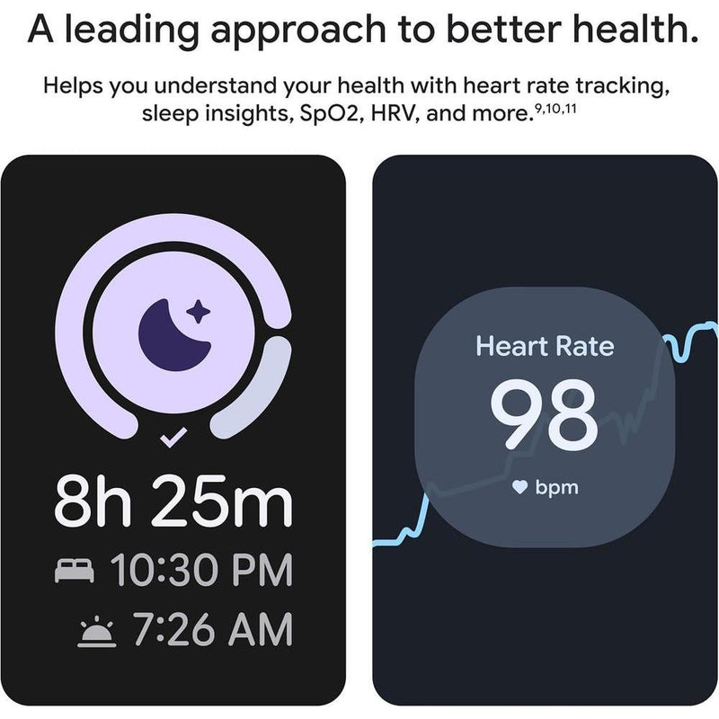 Google Pixel Watch 4 Smartwatch Android Con Detección De Ritmo Cardíaco Y Rastreo Del Sueño, Banda Porcelana