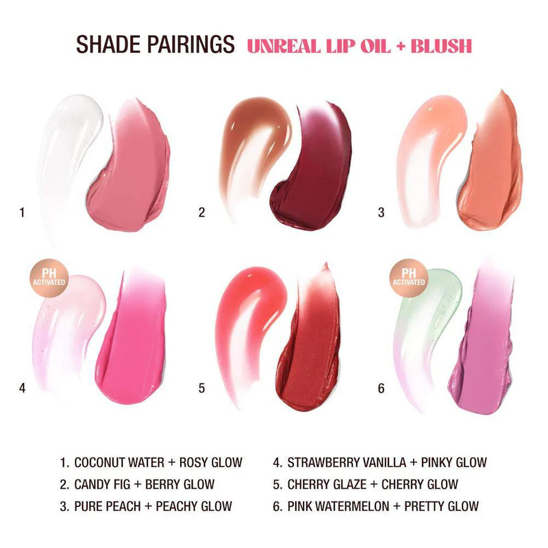 Unreal Lips Aceite Labial Nectar Healthy Glow con Ácido Hialurónico y Vitamina E