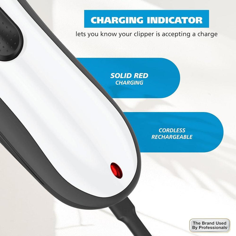 Wahl Clippers Home Pro Cordless recargable para hombres con cuchillas de precisión y guardas Snap-N-Lock seguras, modelo 3028835