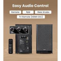 Altavoces Edifier R2750DB MKII de 3 vías con Bluetooth 6.0, HDMI y alta resolución para audio en el hogar