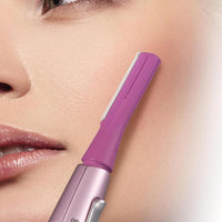 Panasonic Removedor de vello facial para mujer con cabezal pivotante y accesorios de cejas