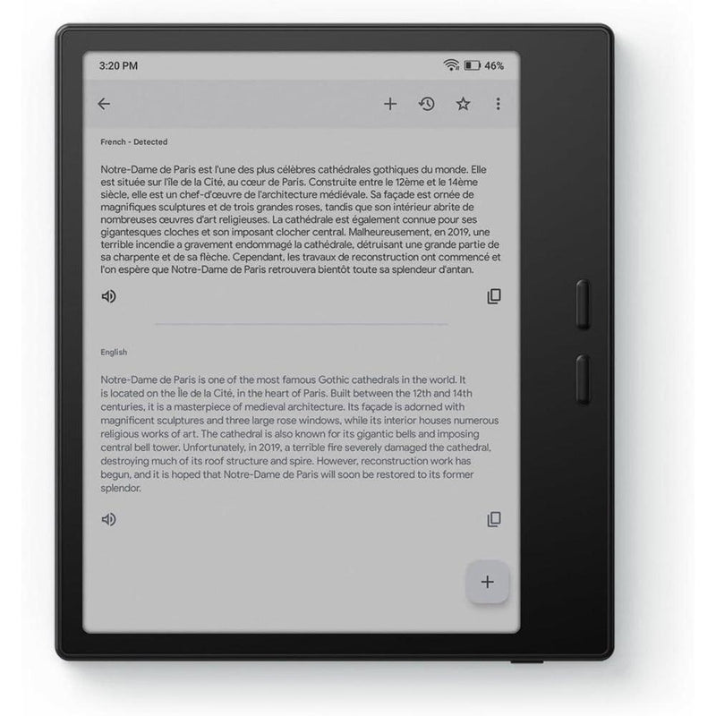 Onyx Go 7 Tablet E Ink para lectura digital, 300 PPI, pantalla de alto contraste, almacenamiento 64GB, conectividad Bluetooth
