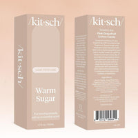Perfume Warm Sugar Kitsch - Desodoriza y elimina olores para cabello, cuerpo y almohadas, aroma a pomelo rosado y vainilla