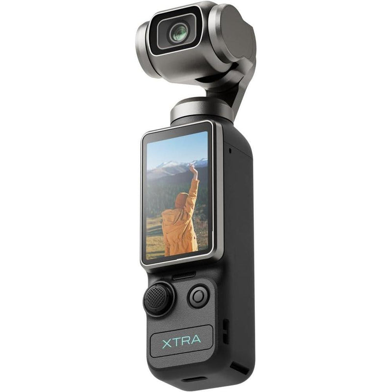 Cámara Xtra Muse para vlogging con sensor CMOS, 4K a 120fps, estabilizador de 3 ejes y seguimiento de cara/objetos