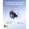 Soundcore Sleep A30 de Anker - Auriculares para dormir con cancelación activa de ruido y sistema adaptativo de enmascaramiento de ronquidos