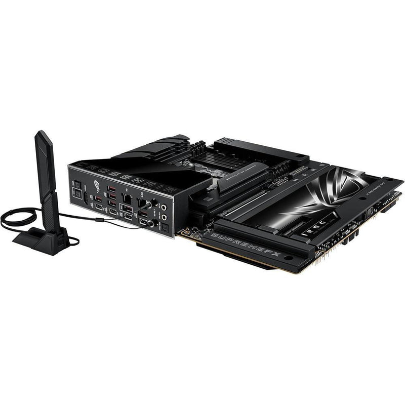 Placa base ROG Crosshair X870E Hero BTF AMD ATX, diseño conector oculto, ranura GPU alta potencia, DDR5, WiFi 7, PCIe 5.0, USB4