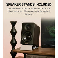 Edifier Altavoz Multimedia M60 con Bluetooth 5.3, 66W RMS y Audio de Alta Resolución, LDAC, Entradas USB-C y AUX, Diseño Compacto para Escritorio