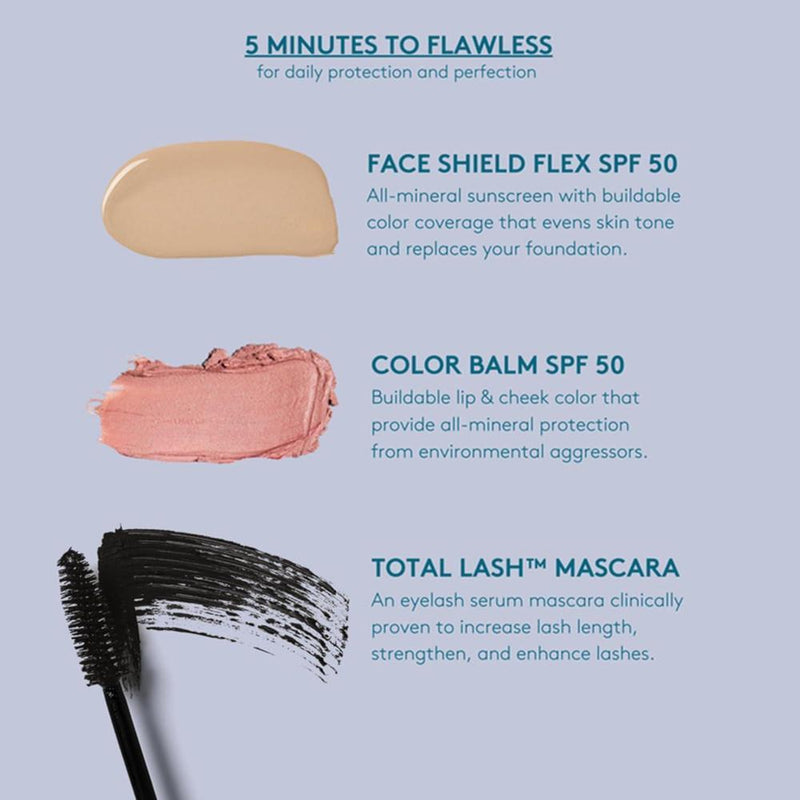 Bálsamo con Color Total Protection SPF 50 Mineral 9g