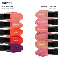 Rubor En Barra Nudestix Nudies 3 En 1 Para Mejillas, Ojos Y Labios Naughty N' Spice
