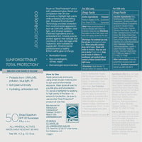 Colorescience Protector solar en polvo mineral para piel sensible, protección UVA/UVB, luz azul y polución