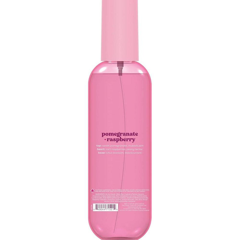 eos Spray corporal vegano y fragante con granada y frambuesa para mujer, con ácido hialurónico y libre de crueldad