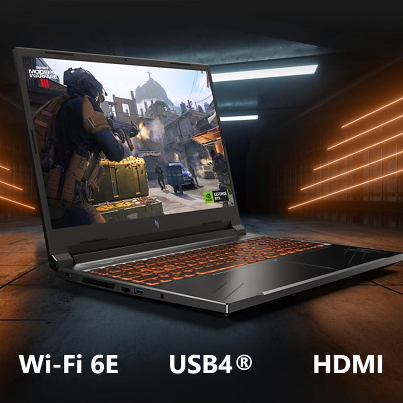 Acer Nitro V Laptop Gaming | Ryzen 7 8845HS | RTX 4060 GPU | 16" IPS 165Hz Display | 16GB DDR5 | 1TB SSD | Wi-Fi