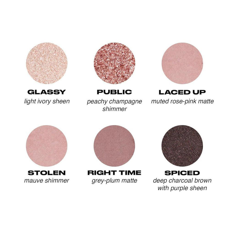 Mini Paleta De Sombras The Blushed Nudes 0.34 Fl Oz