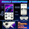 Consola de juegos retro portátil R36MAX con pantalla IPS HD, CPU 1.5 GHz y batería 4000 mAh, soporte para emuladores