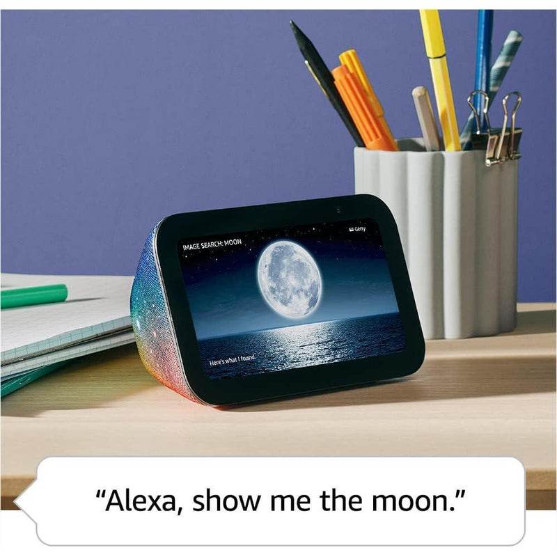 Echo Show 5 Kids, nueva generación con diseño para niños, integración Alexa, control parental y un año de Amazon Kids+