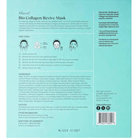 Mascarilla Facial De Bio Colágeno Con 7 Péptidos, Ácido Hialurónico, Niacinamida Y Más, Paquete De 4, Hidratante Y Reafirmante