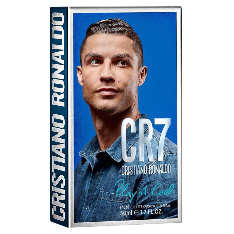 Cristiano Ronaldo CR7 Play It Cool Eau de Toilette para Hombre - Fragancia Fresca, Notas de Bergamota y Cardamomo