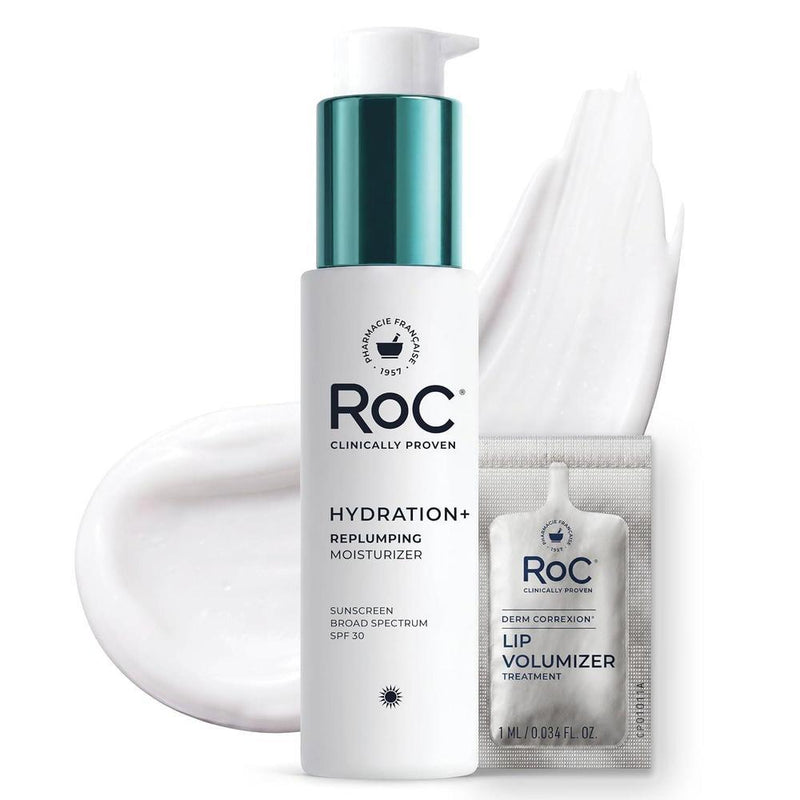 RoC Hidratante Facial Hydration+ 50ml Con Ácido Hialurónico