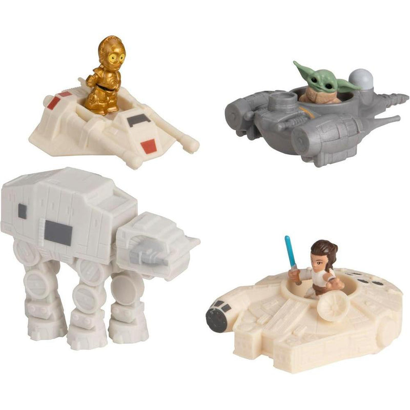 Calendario de Adviento Star Wars con 24 Sorpresas, Incluye Figuras y Vehículos para Niños y Niñas Mayores de 4 Años