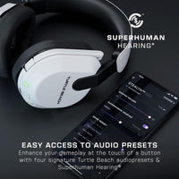 Turtle Beach Stealth 600 Auriculares Inalámbricos Gaming Multiplataforma con Bluetooth y Micrófono Cancelación de Ruido, Blanco