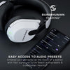 Turtle Beach Stealth 600 Auriculares Inalámbricos Gaming Multiplataforma con Bluetooth y Micrófono Cancelación de Ruido, Blanco