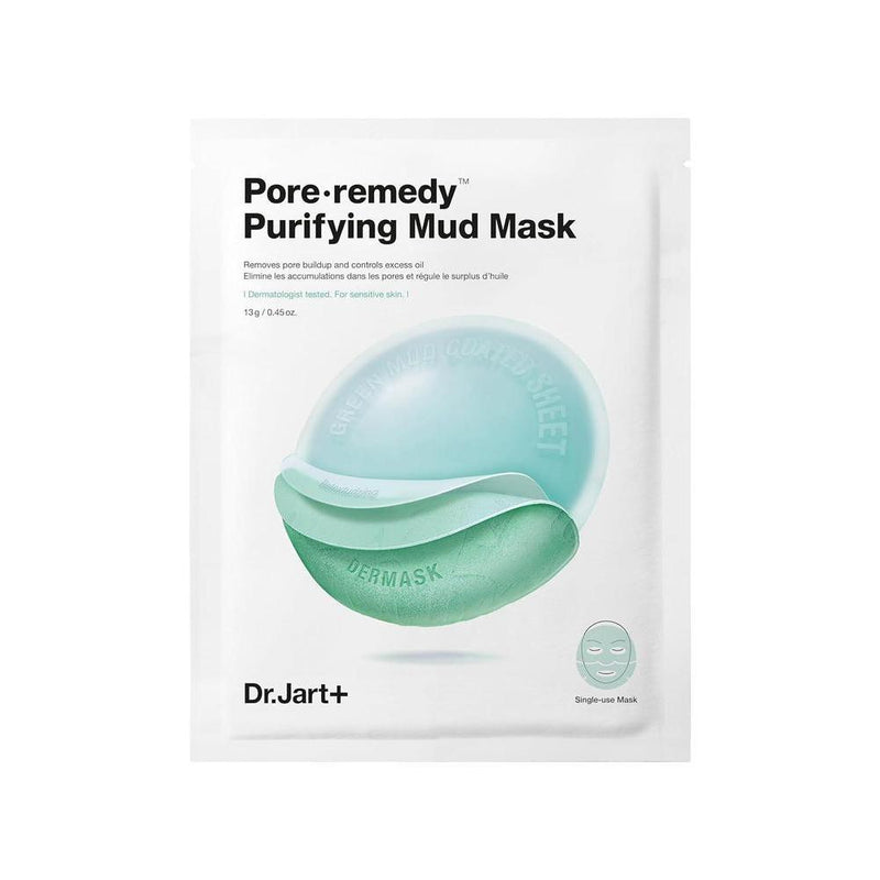 Mascarillas Dr. Jart+ Para Hidratación, Alivio De Enrojecimiento Y Purificación