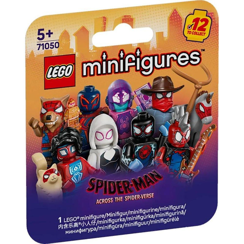 LEGO Minifiguras Spider-Man: Across the Spider-Verse, colección de 1 de 12 juguetes con accesorios para niños +5, caja misteriosa