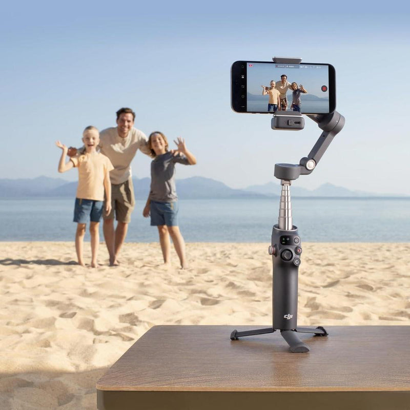 DJI Osmo Mobile 7P Estabilizador Gimbal para iPhone y Android con seguimiento, extensión, trípode y carga