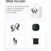 Shokz Auriculares De Oreja Abierta Openfit 2+, 48H Reproducción, IP55 Resistente Al Agua, Negro