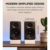 Edifier Altavoz Multimedia M60 con Bluetooth 5.3, 66W RMS y Audio de Alta Resolución, LDAC, Entradas USB-C y AUX, Diseño Compacto para Escritorio
