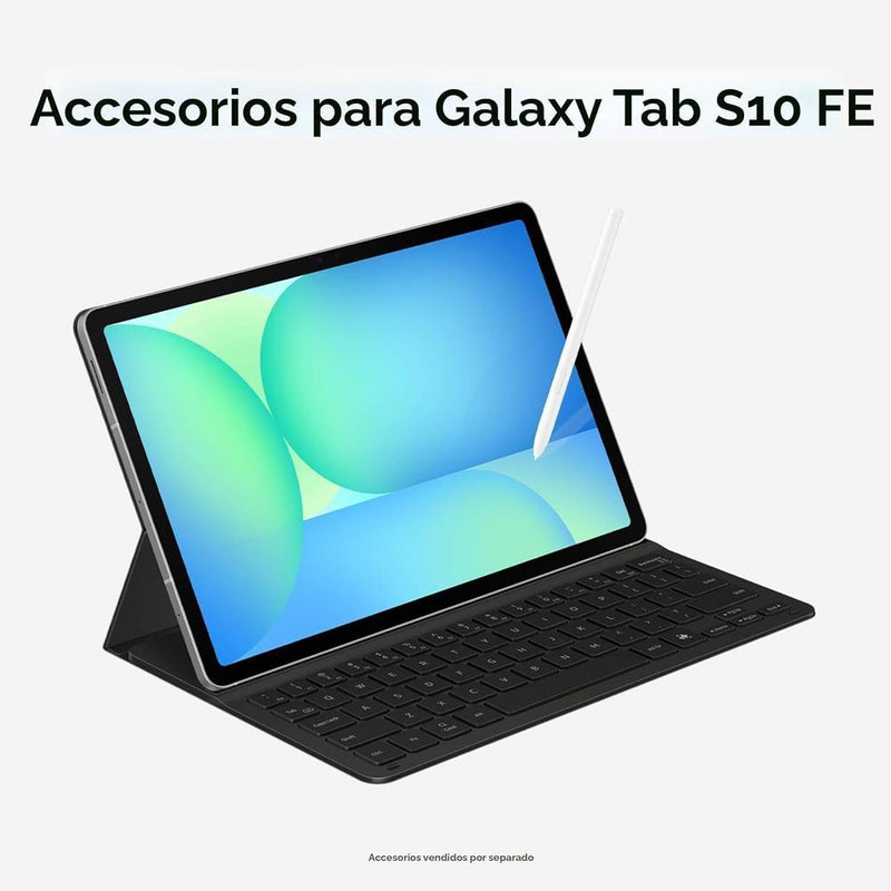 Samsung Galaxy Tab S10 FE Tablet Android 128GB WiFi Pantalla Grande Batería Duradera Resistente al Agua con S Pen Azul