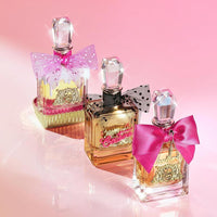 Juicy Couture Viva La Juicy Gold Eau De Parfum, Perfume para Mujer con Notas de Frutos Rojos Jugosos, Jazmín Sambac y Crema de Vainilla - Frutal y Dulce, EDP Spray