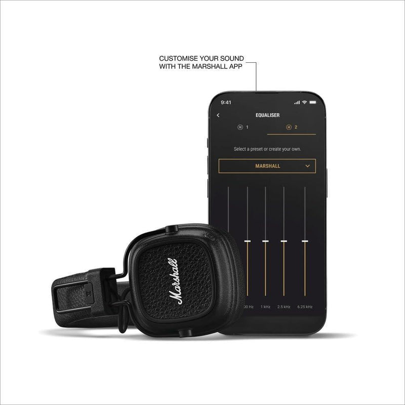 Marshall Major V Audífonos Bluetooth Mayor V Negro Supraaurales