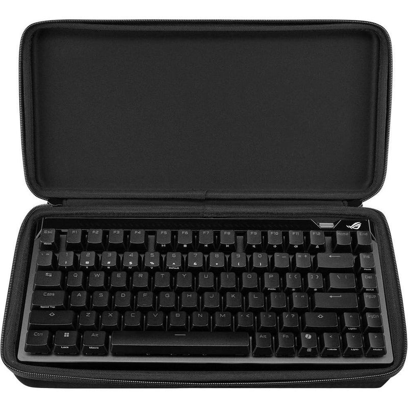 ASUS ROG Falchion Ace 75 HE Teclado para juegos con efecto analógico, interruptor magnético HFX V2 y sondeo de alta frecuencia