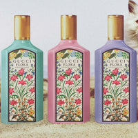 Flora Gorgeous Magnolia de Gucci fragancia fresca y femenina con notas de magnolia y cítricos