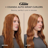 Shark Glam Ceramic: Sistema de peinado y secado con alisador y brillo de aire, ideal para cabello rizado y enrollado