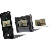 Cámara de película instantánea Fujifilm INSTAX Wide Evo con efectos creativos y monitor LCD