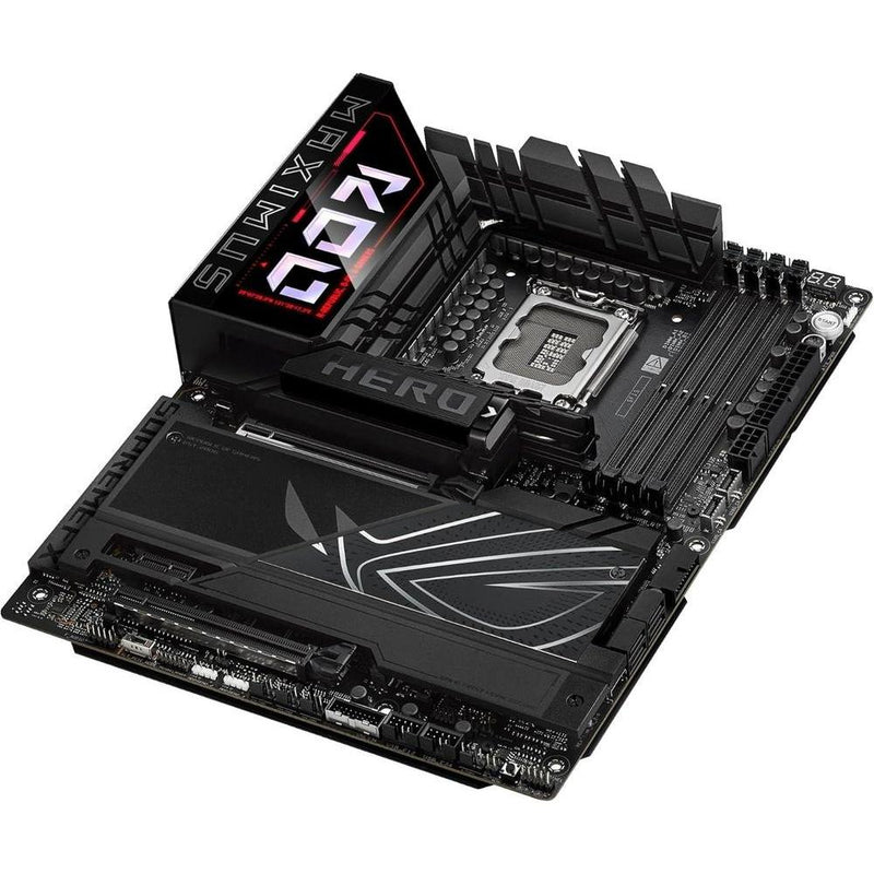 ASUS ROG Maximus Z890 Hero Placa base Intel Z890 LGA 1851, Intel avanzada lista para PC, 22+2+1+2 etapas, DDR5, WiFi 7, 3X PCIe 5.0 M.2