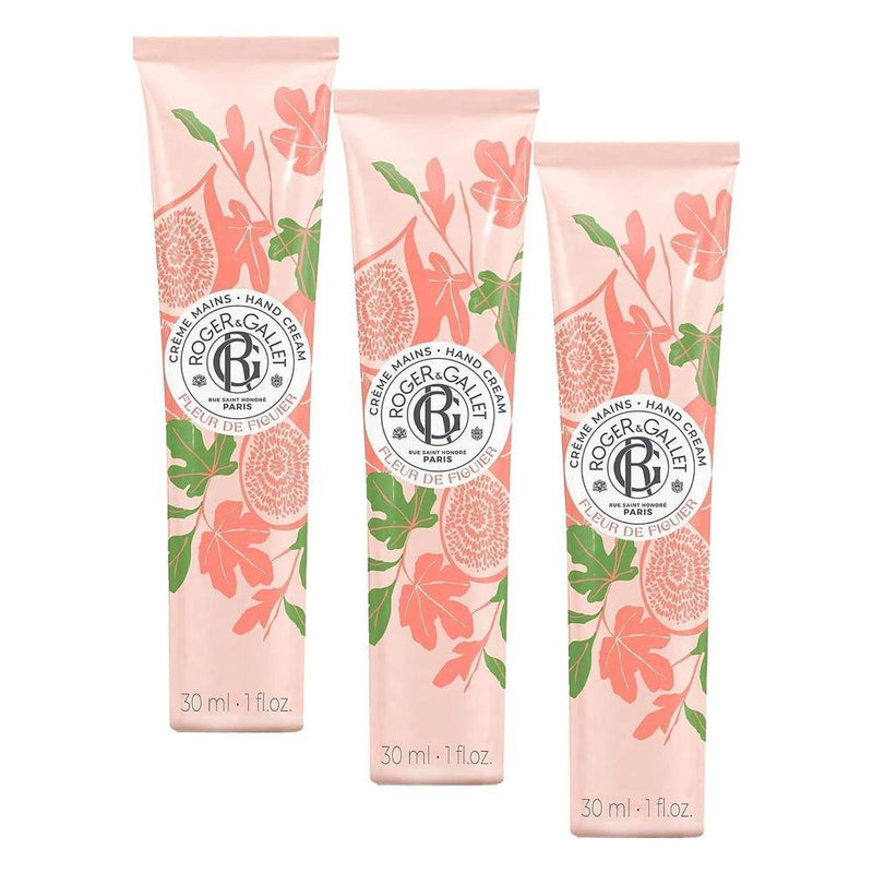 ROGER & GALLET Crema hidratante de manos y uñas para piel seca con manteca de karité y aceite de almendras