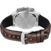 Reloj Citizen Eco-Drive Weekender Brycen cronógrafo con caja de acero inoxidable y correa de cuero marrón