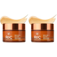 RoC Revive + Glow Hidratante Facial 10% Vitamina C Gel Antienvejecimiento Hipoalergénico Sin Aceite 50ml