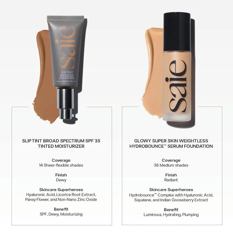 Slip Tint – Hidratante Ligero con Color, Zinc Mineral SPF 35 y Ácido Hialurónico