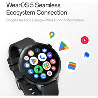 Oneplus Watch 3 43mm Acero Plateado, Pantalla Redonda, Wearos, 32gb Almacenamiento