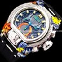 Bulova Men's Bulova Marine Star Green Dial Chronograph 96B396 Quartz New Watch 43mm