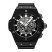 Bulova Marine Star 98B258 Blue Dial Black Rubber Strap Quartz Men's 44mm