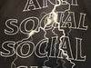 Anti Social Social Club Twister Hoodie S Double Sided Preowned 2019 Pullover