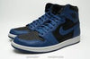 AIR JORDAN 1 RETRO HIGH OG USED 9 DARK MARINA BLUE BLACK WHITE 555088 404