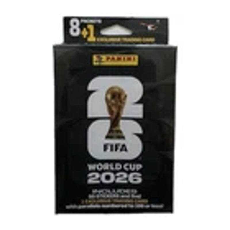 Exclusivas, Caja Panini FIFA World Cup 2026 con 56 cromos + 1 tarjeta exclusiva