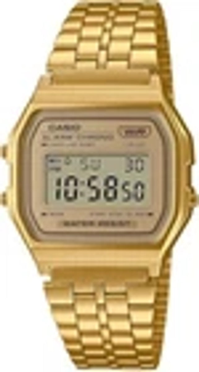 EL RELOJ DE ROBERT LEWANDOWSKI CASIO A158WETG-9AEF GOLD